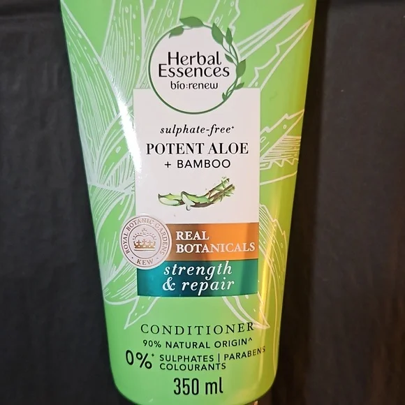 Herbal Essences Bio:Renew  Potent Aloe + Bamboo Real Botanics Conditione… - Picture 2 of 6